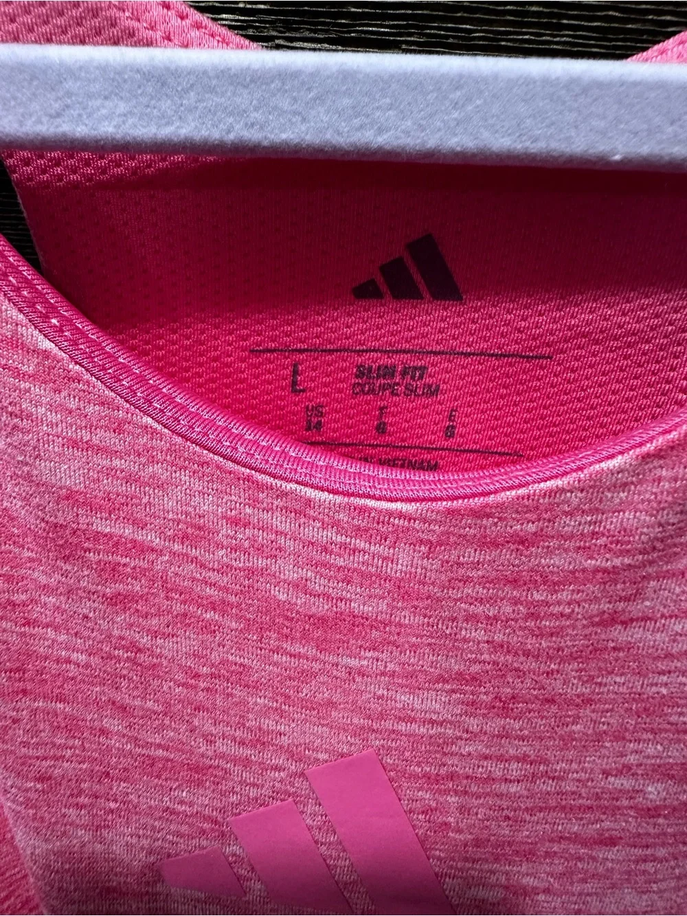 adidas Pink Heather Athletic Tank Dress Girls Large 14